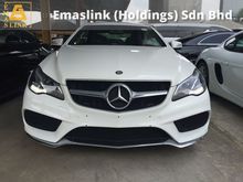 2014 Mercedes-Benz E200 2.0 AMG Coupe ZERO GST Unregister