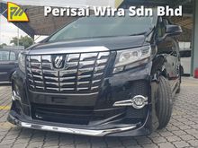 2016 TOYOTA ALPHARD 2.5 SC NO GST UNREGISTERED WITH FULL MODELLISTA BODY KIT ORI FROM JAPAN