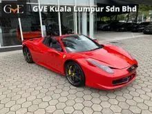 2012 Ferrari 458 Spider 4.5 Convertible