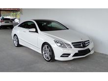 2014 Mercedes-Benz E200 1.8 AMG Coupe 7-Speed Full Model