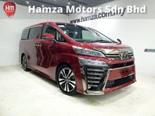2018 Toyota Vellfire 2.5 ZG 3LED PILOT SEAT UNREG SCRUT REPORT