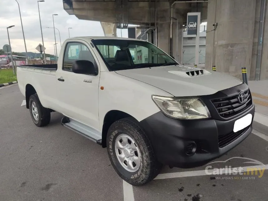 2013 Toyota Hilux VNT Single Cab Pickup