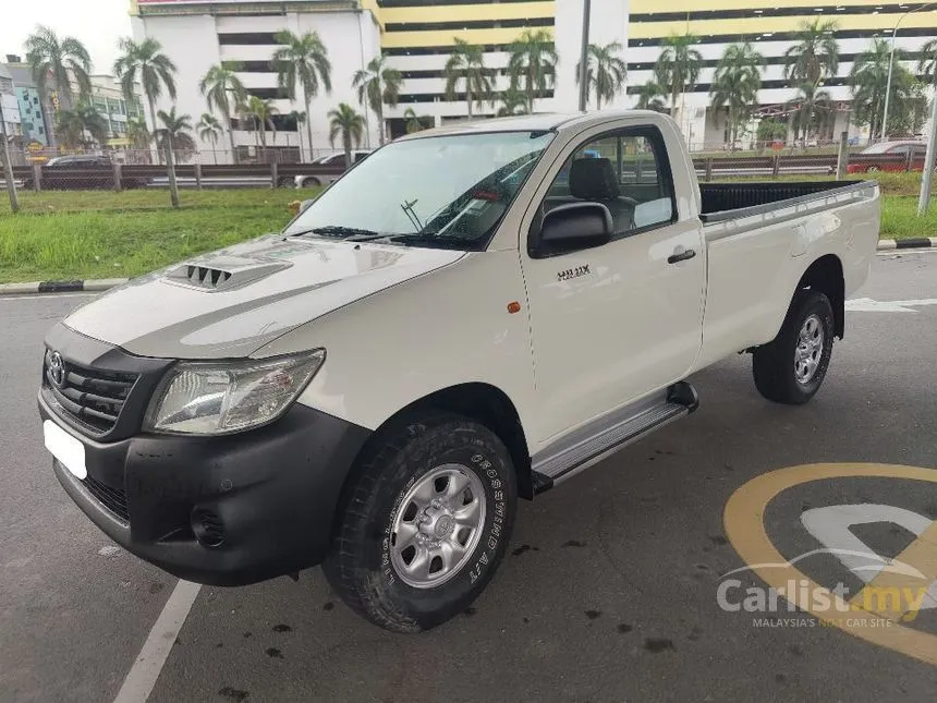 2013 Toyota Hilux VNT Single Cab Pickup