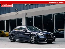 Mercedes-Benz C200 2.0 AMG Line Sedan FACELIFT FULL CONVERT C63 AMG DIGITAL METER FLAT BOTTOM STEERING PADDLE SHIFT SPORT MODE PREMIUM LEATHER SEATS