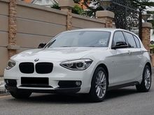 2014 BMW 116i (A) F20 NEW MODEL FULL SPEC CKD BRAND NEW BY BMW MALAYSIA. ORIGINAL SUPER LOW MILEAGE 24K KM