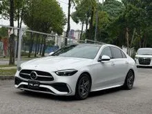 2022 Mercedes-Benz C200 1.5 AMG Line UNREG ( 360 CAMERA , HUD , BSM , POWER BOOT , BURMESTER )