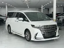 2024 Toyota Alphard 2.5 Z Modelista - 360 Camera - Digital Inner Mirror - Moonroof - Blind Spot Monitor - Head Up Display