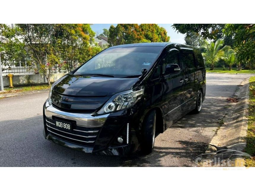 Used 2014/2016 Toyota Alphard 2.4 GS 240S Gold SPORT LIMITED EDITION