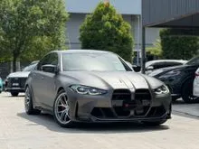 2021 BMW M3 3.0 Competition RWD 3.0T S58 (FULLY LOADED WORTH RM100K , SUPER LOW MILEAGE  , TNEER CATBACK EXHAUST)