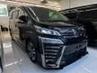Recon 2019 Toyota Vellfire 2.5 Z G Edition MPV 24K Mileage/ No Sunroof