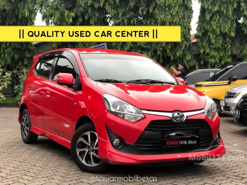 Jual Mobil Toyota Agya 2019 TRD 1.2 di Banten Manual Hatchback Merah Rp 110.000.000