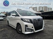 2017 Toyota Alphard 3.5 MPV SAC FULL SPEC SUNROOF/JBL/SUROUND CAM/PILOT SEATS/2 POWER DOOR/POWER BOOT UNREG