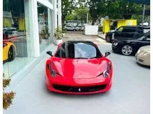 2011/2012 Ferrari 458 Italia 4.5 V8 F1 DCT Naturally Aspirated V8 Legend Timeless Ferrari Icon Original White Wrap In Red
