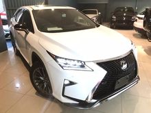 Lexus RX200 t 2.0 F Sport Unreg 2017 5 Star Condition