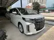 Recon 2018 Toyota Alphard 2.5 S SPEC ** ALPINE FULL SET / 7S / 2PD / PRE CRASH ** FREE 5 YEAR WARRANTY ** OFFER OFFER ** - Cars for sale
