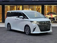 (Grade 5A) 2023 Toyota Alphard 2.5 Z Modelista MPV, Modelista Rim, Sunroof, HUD, Side Step, Auto Parking, Surround Camera, 2024, 2025, Black Interior