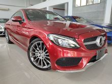 2016 Mercedes-Benz C180 1.6 Sports Plus Coupe AMG Coupe Radar HUD Unreg