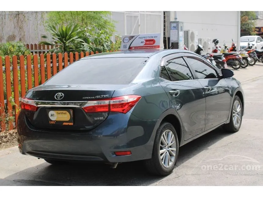 2014 Toyota Corolla Altis G Sedan