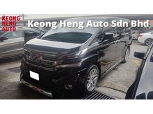 2015 Toyota Vellfire 3.5 V6 (A) REG 2016, VL MODEL, FULL SPEC, SELDOM USE, LOW MILEAGE DONE 17K KM