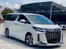 2021 Toyota Alphard 2.5 SC Modellista MPV S C PILOT-SEAT 7-Seater Sunroof & Black interior