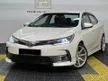 Used 2017 Toyota Corolla Altis 2.0 V Sedan ANDROID PLAYER REVERSE CAMERA WARRANTY