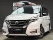 Used 2019 NISSAN SERENA 2.0 CVT PREMIUM SPEC LEATHER SEAT REAR MONITOR CONDITION LIKE NEW UNDER WARRANTY MILEAGE 39K ONLY