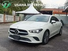 2020 Mercedes-Benz CLA250 2.0 4MATIC Coupe#GRADE 3.5 (B)#HALF LEATHER#BSM#HUD#4 CAMERA#CAR PRICE CAN NEGO UNTIL LET GO#