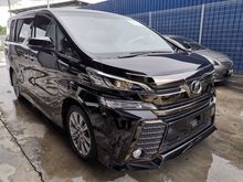 2016 Toyota Vellfire 2.5 Z Golden Eye Unreg