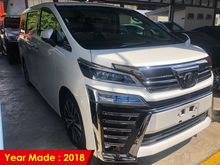 2018 Toyota Vellfire 2.5ZG