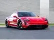 Recon 2022 Porsche Taycan Turbo Carmine Red - Cars for sale