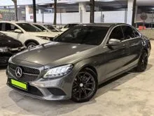2019 Mercedes-Benz C200 1.5 Facelift (A) Full Service Record 78k+KM, LED Headlamp, Digital Meter, Push Start Keyless, 18 inch Sport Rims, Sedan W205