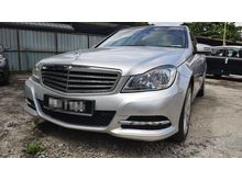 2012 Mercedes Benz C180 CGI BlueEFCY 1.8T (A)