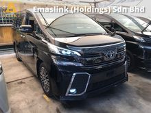 2015 Toyota Vellfire 2.5 ZG Pilot 7seather 360view PowerBoot Push Start 7G SST Deduction