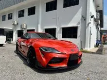 2024 Toyota GR Supra RZ 3.0 PLASMA ORANGE 100 EDITION / GRADE 4.5 / 12K KM / BSM / HUD / 100 UNITS