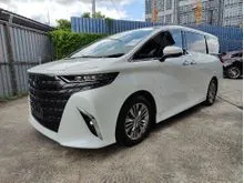 2024 Toyota Alphard 2.5 Z SIDE STEP CHEAPEST OFFER UNREG