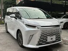 2024 Lexus LM 500h 2.4 Version L 6 Seater MPV