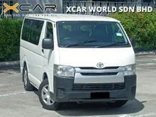 2024 TOYOTA HIACE WINDOW VAN 2.5 DIESEL (M) * 3 YEARS WARRANTY & GUARANTEE No Accident/No Total Lost/No Flood & 5 Day Money back Guarantee*