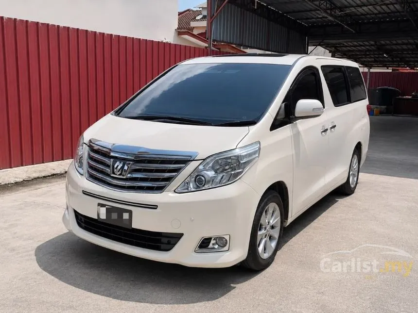 2014 Toyota Alphard G 240S Gold MPV
