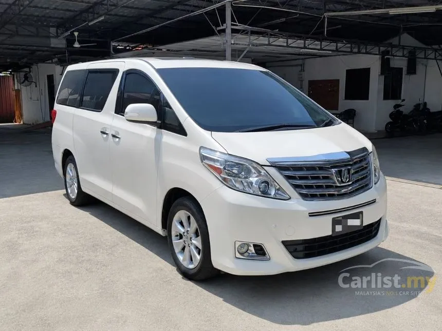 2014 Toyota Alphard G 240S Gold MPV