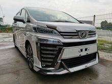 2018 Toyota Vellfire 3.5 ZG Edition
