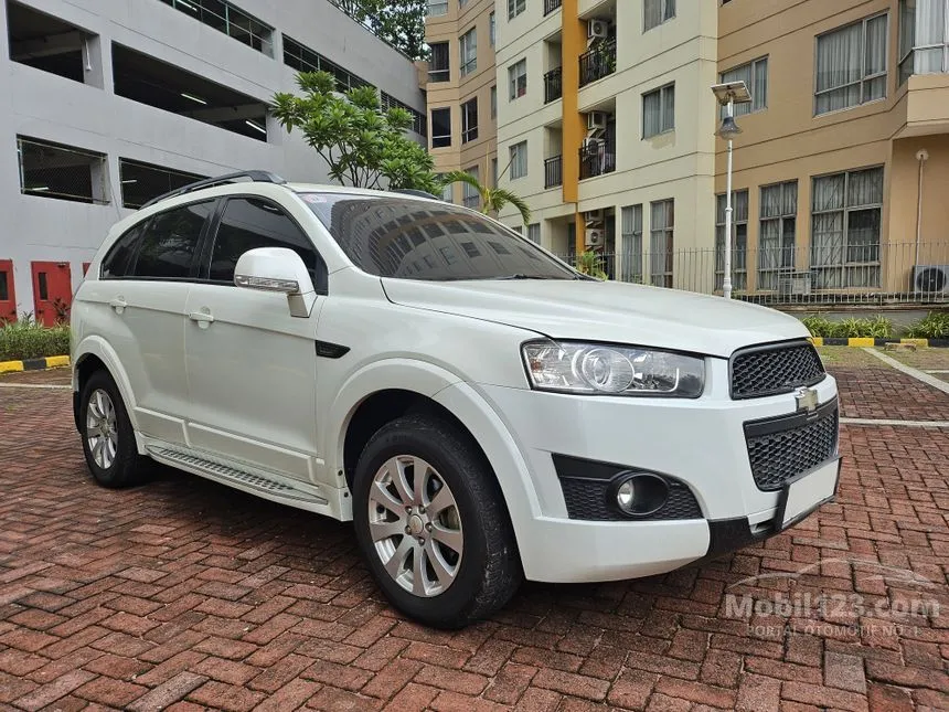 Jual Mobil Chevrolet Captiva 2011 Pearl White 2.0 di DKI Jakarta Automatic SUV Putih Rp 112.000.000