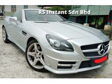 2012 Mercedes Benz SLK250 1.8 (A) COUPE CONVERTIBLE AMG PANAROMIC ROOF CAR KING 51KM MAGIC ROOF