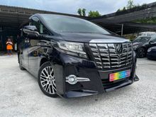 2015 Toyota Alphard 2.5 G S C Package MPV JBL Pilot Seat Rear TV HDMI Power Door&Boot 360 Camera Memory Seat
