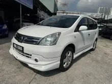 One Ladies Owner,Leather Seat,Well Maintained,Ccris/Ctos,Blacklisted Welcome Loan,HIGH LOAN APPROVAL-2012 Nissan Grand Livina 1.8 (A) Luxury MPV