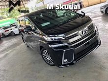 2015 Toyota Vellfire 2.5 ZG 5 YRS TOYOTA WARRANTY!!!!