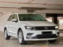 2018 Volkswagen Tiguan 1.4 TSI Highline SUV Super Low Mileage 54K KM Only Free Warranty Free Tinted Carking In Market High Spec Power Boot