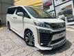 Recon 2020 TOYOTA VELLFIRE 2.5 ZG EDITION, 15K MILEAGE WITH PANORAMIC ROOF
