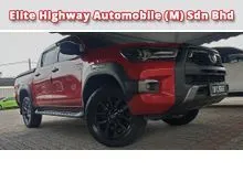 Toyota Hilux 2.8 Rogue Dual Cab Year Made 2024 under WARRANTY by UMW Toyota till 2029 Genuine Infor