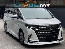 2023 Toyota Alphard 2.5 Z MPV/ 5A Grade/ READY STOCK/ MANY UNITS