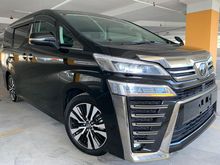 2018 Kuat Kuat Offer Toyota Vellfire 2.5 ZG 5 YEARS WARRANTY PROMOTION